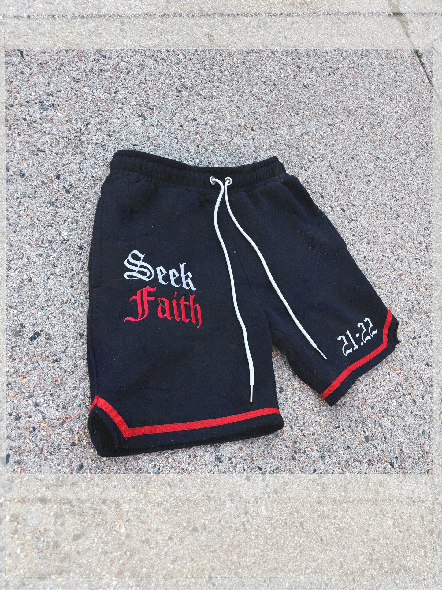 Black collrad tee/Short